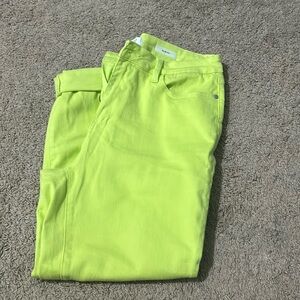 Neon Yellow jeans